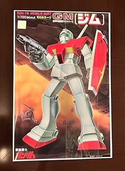 初版品 ヴィンテージ バンザイマーク 旧バンダイ模型 1/100 ジム (GM) 初版品 ヴィンテージ バンザイマーク 旧バンダイ模型 1/100 ジム